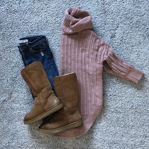 Express Cowl Tunic Sweater
